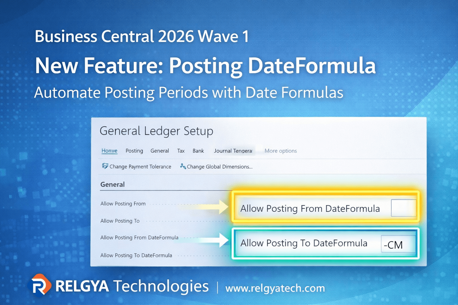 Dynamics 365 Business Central 2026 Wave 1 (BC Version 28): Allow ...